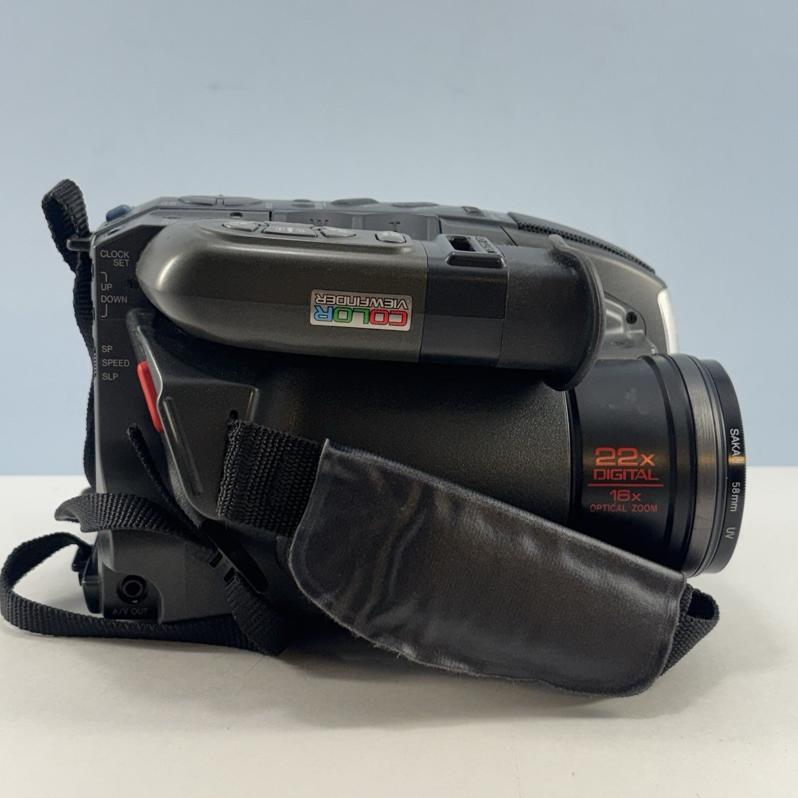 Panasonic Palmcorder IQ PV-D406 VHS-C Camcorder - No Battery Included