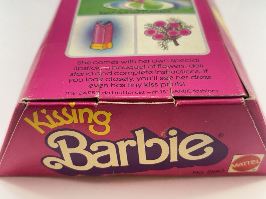 Vintage 1978 Kissing Barbie Doll Mattel #2597