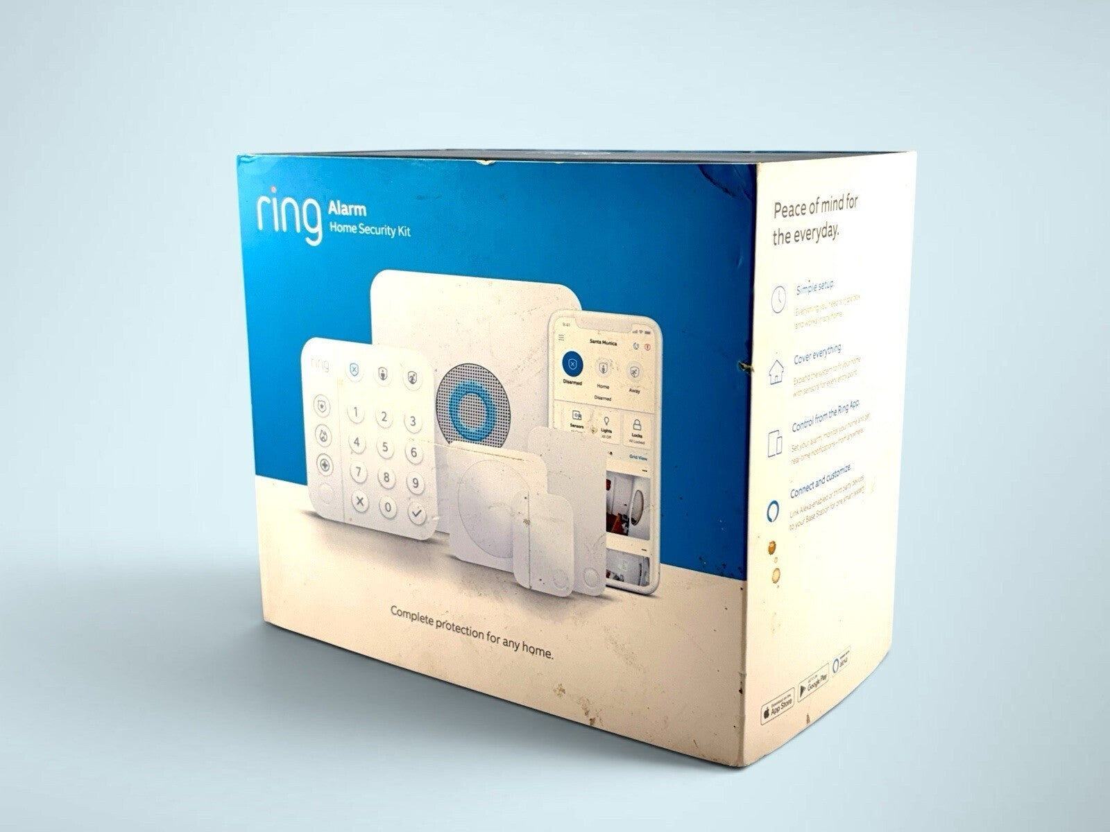 2nd Gen Ring Alarm Home Security Kit 8-Piece - Open Box