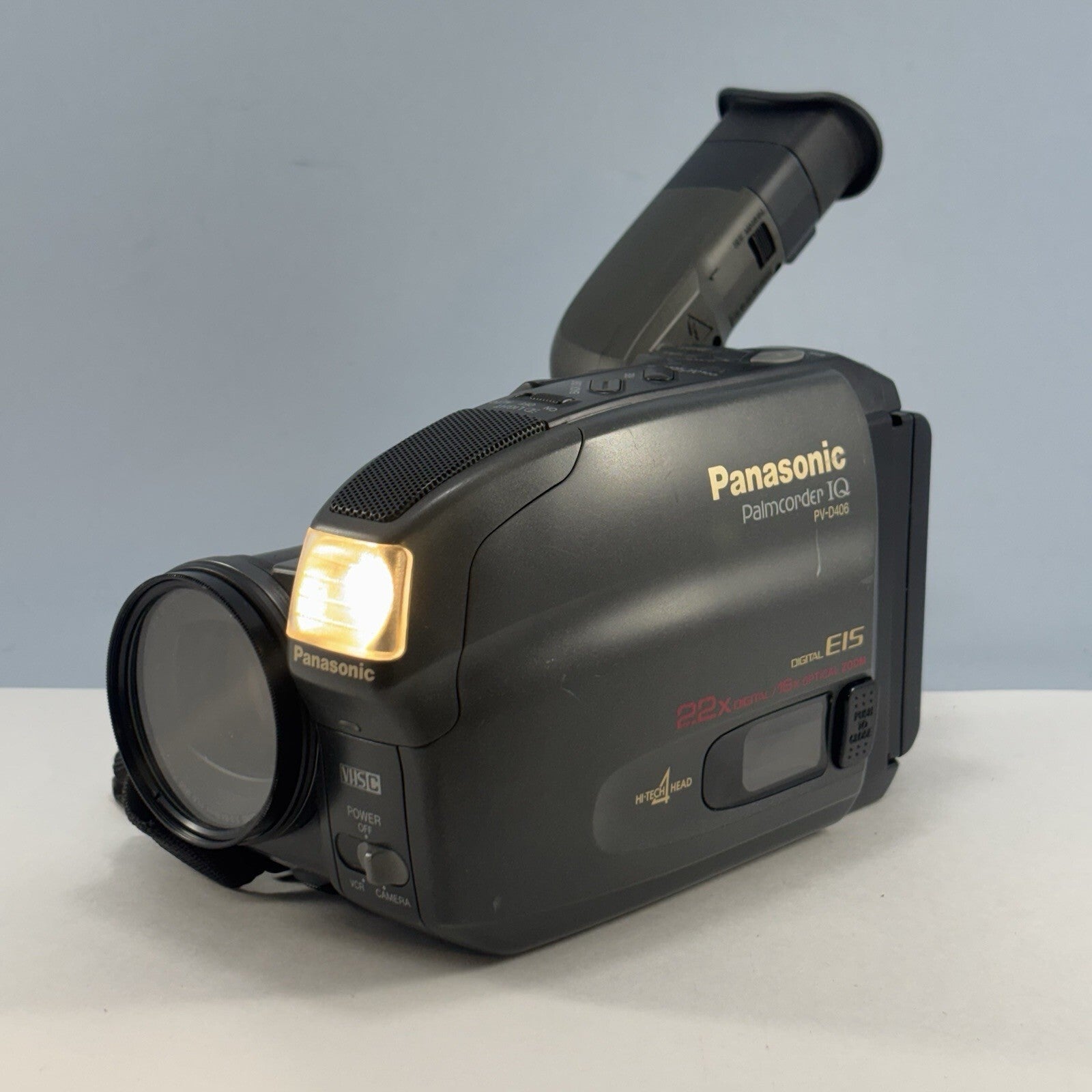 Panasonic Palmcorder IQ PV-D406 VHS-C Camcorder - No Battery Included