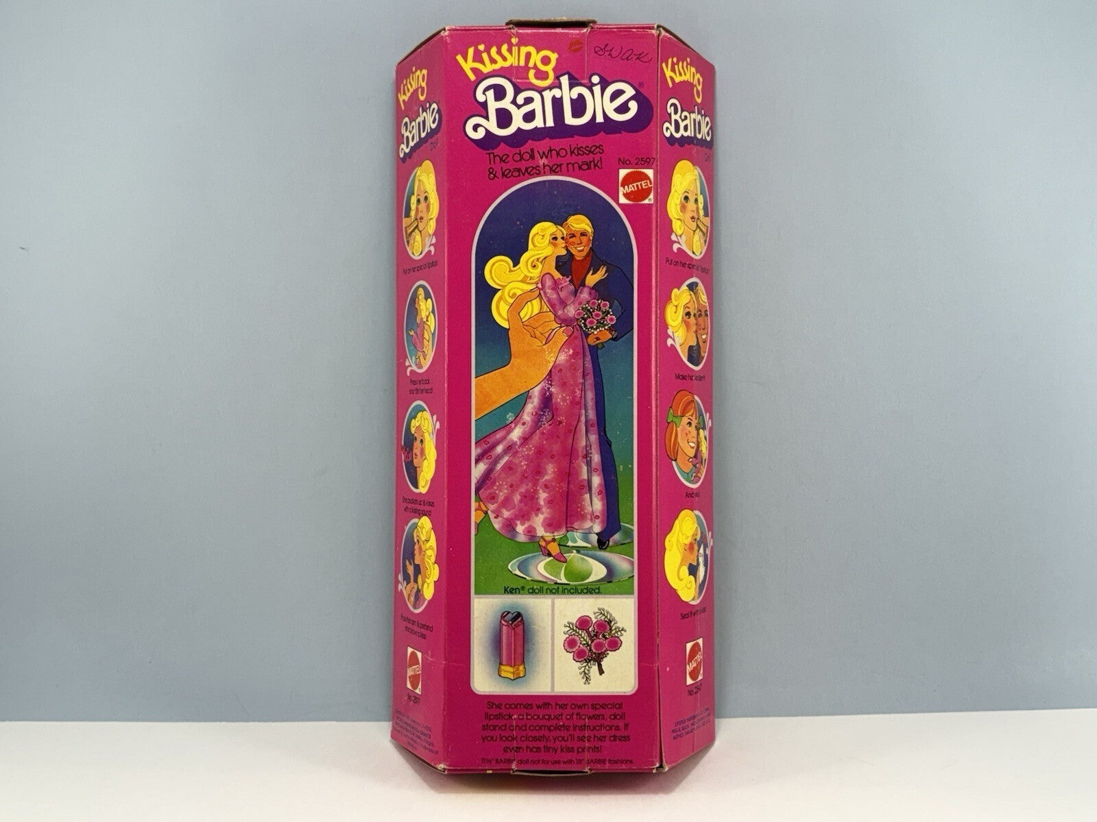 Vintage 1978 Kissing Barbie Doll Mattel #2597