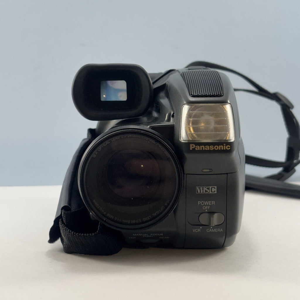 Panasonic Palmcorder IQ PV-D406 VHS-C Camcorder - No Battery Included