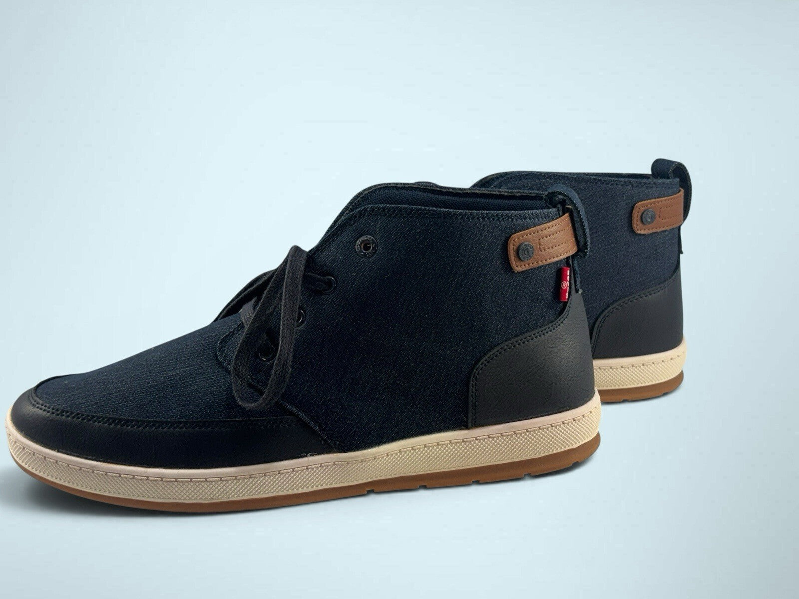 Levi's Atwater 2 Men’s Denim Hi-Top Sneakers - Size 13 Navy