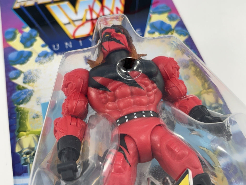 Kane SIGNED “Masters Of The WWE Universe” Kane Figure Mattel 2020