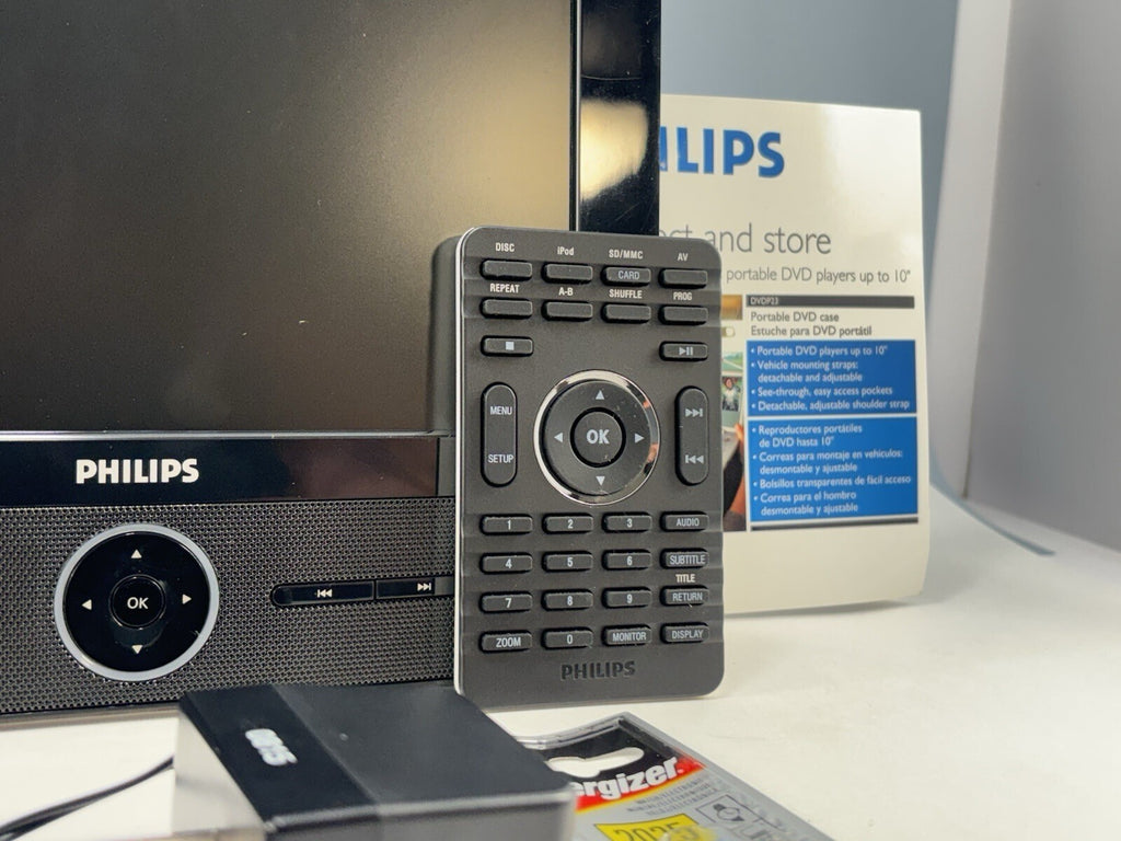 Philips DCP851/37 Portable DVD Player & iPod Dock w/ Remote
