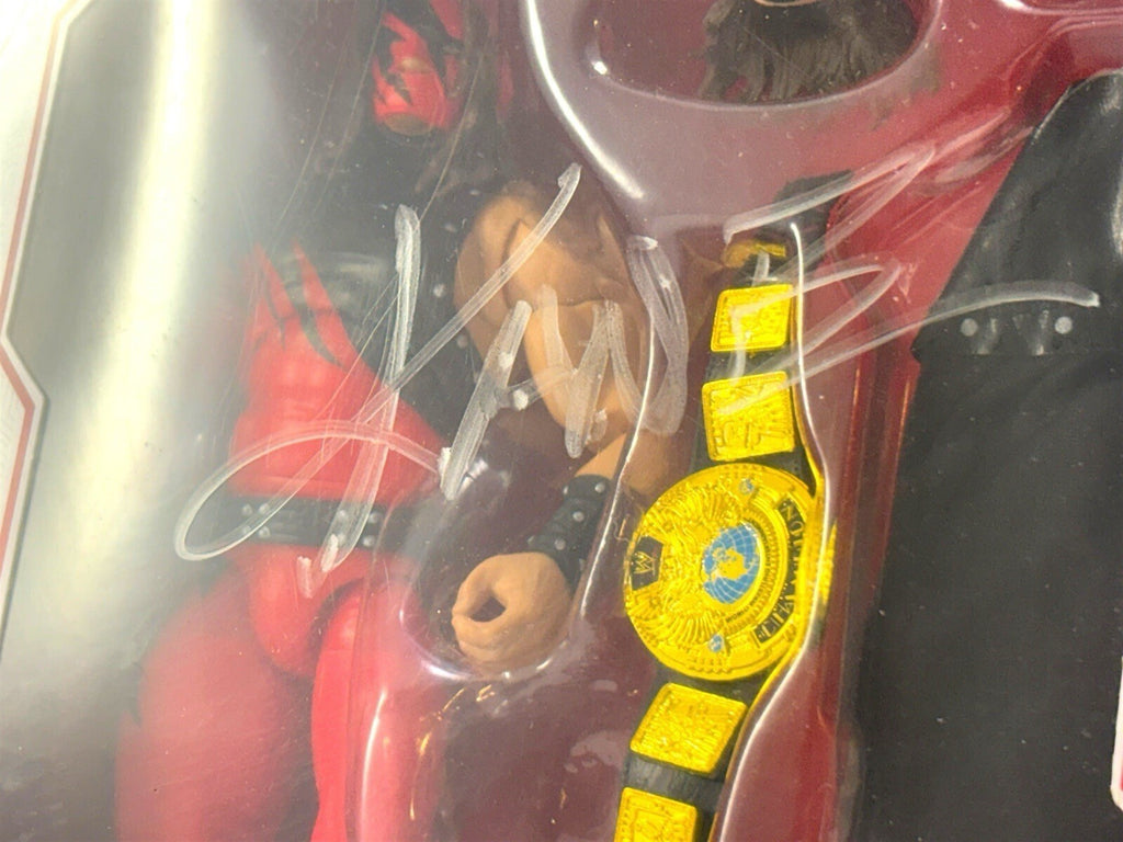 Kane WWE Wrestling Ultimate Edition SIGNED Action Figure
