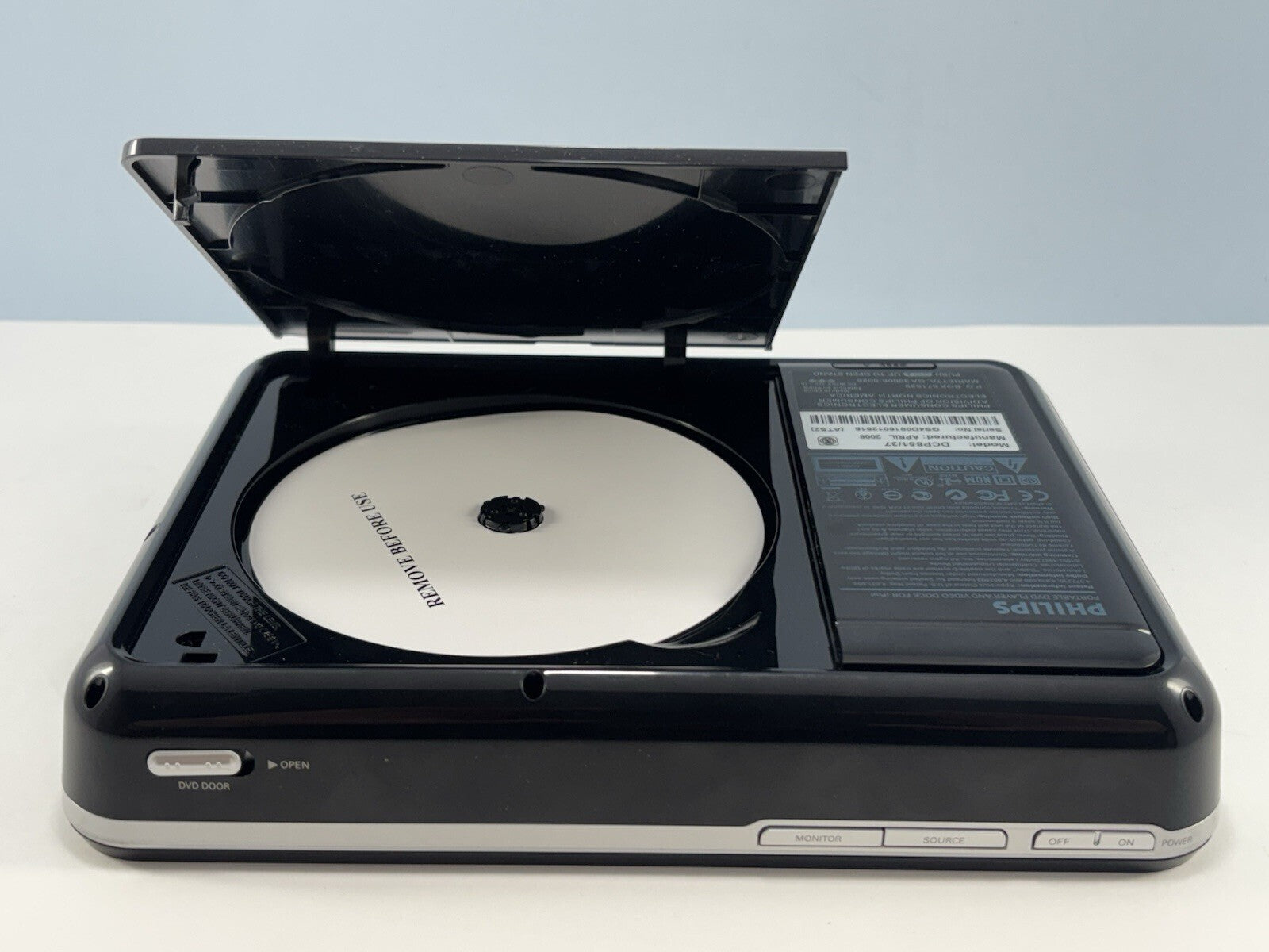 Philips DCP851/37 Portable DVD Player & iPod Dock w/ Remote