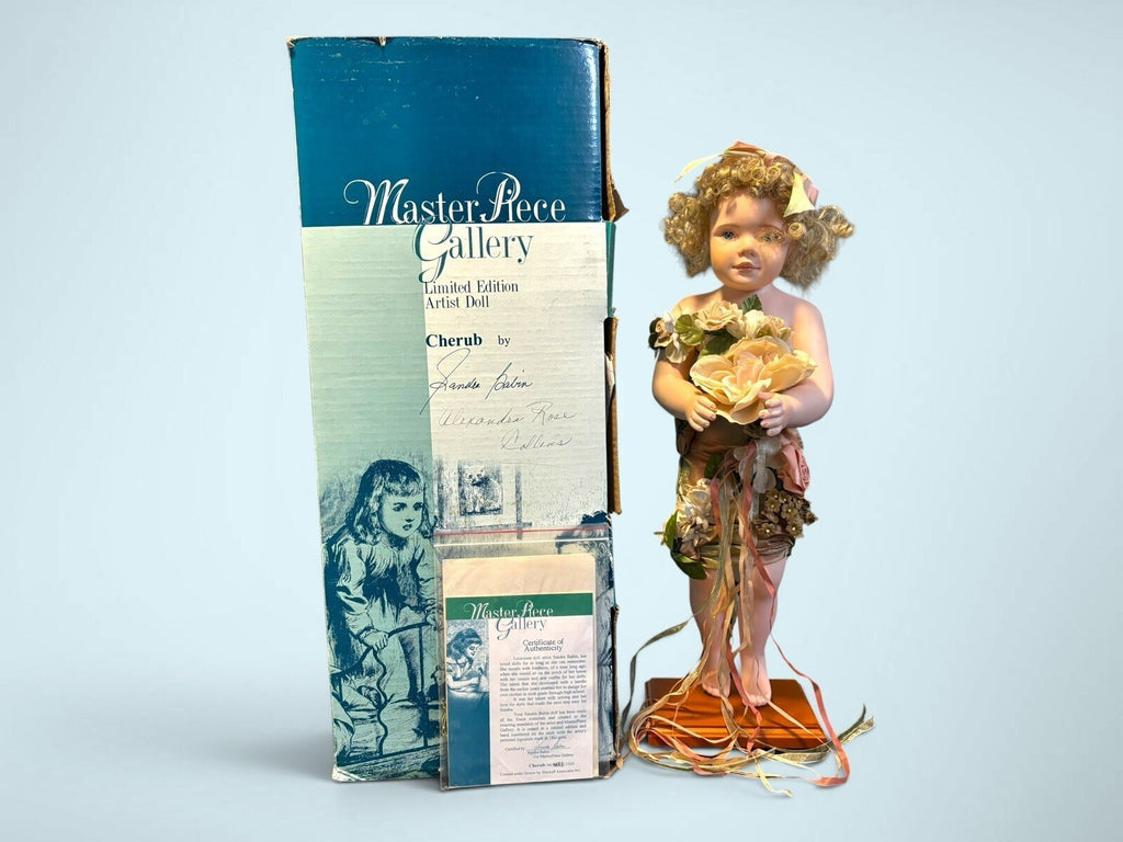 Vintage Sandra Babin ‘Cherub’ MasterPiece Gallery Doll LE 453/1000 w/ COA