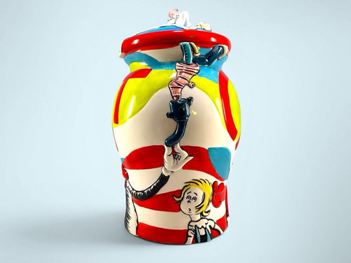 Dr. Seuss' The Cat in the Hat Official Movie Cookie Jar 2003