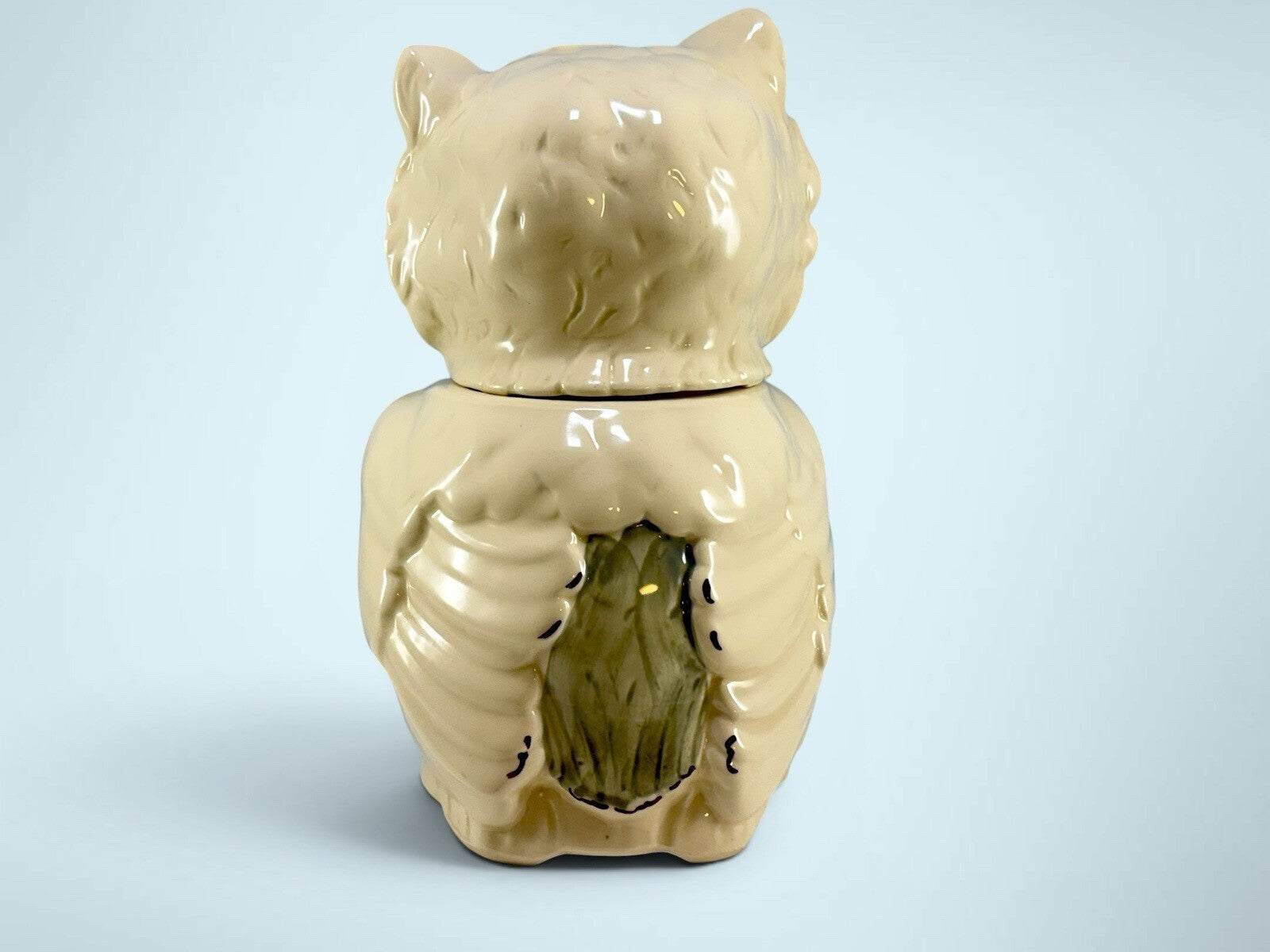 Vintage 1940s Winking Owl Cookie Jar By Shawnee Pottery