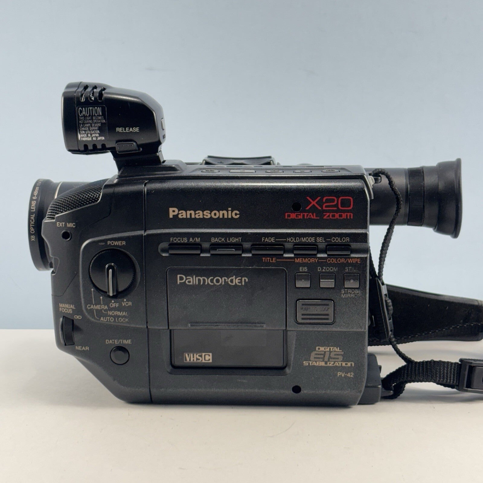 Panasonic Palmcorder PV-42 VHS-C Camcorder - No Battery Included