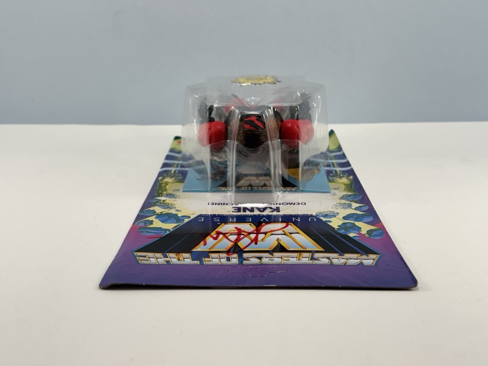 Kane SIGNED “Masters Of The WWE Universe” Kane Figure Mattel 2020