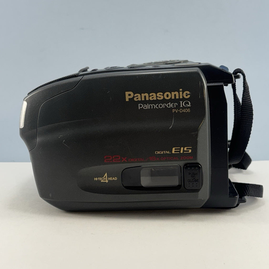 Panasonic Palmcorder IQ PV-D406 VHS-C Camcorder - No Battery Included