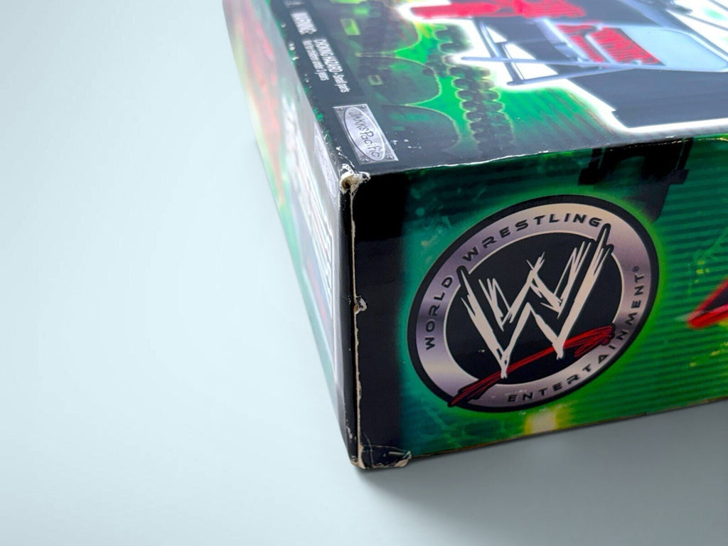Signed WWE 2006 “Enter The Monster” Rare Kane Wrestling Ring By Jakks Pacific