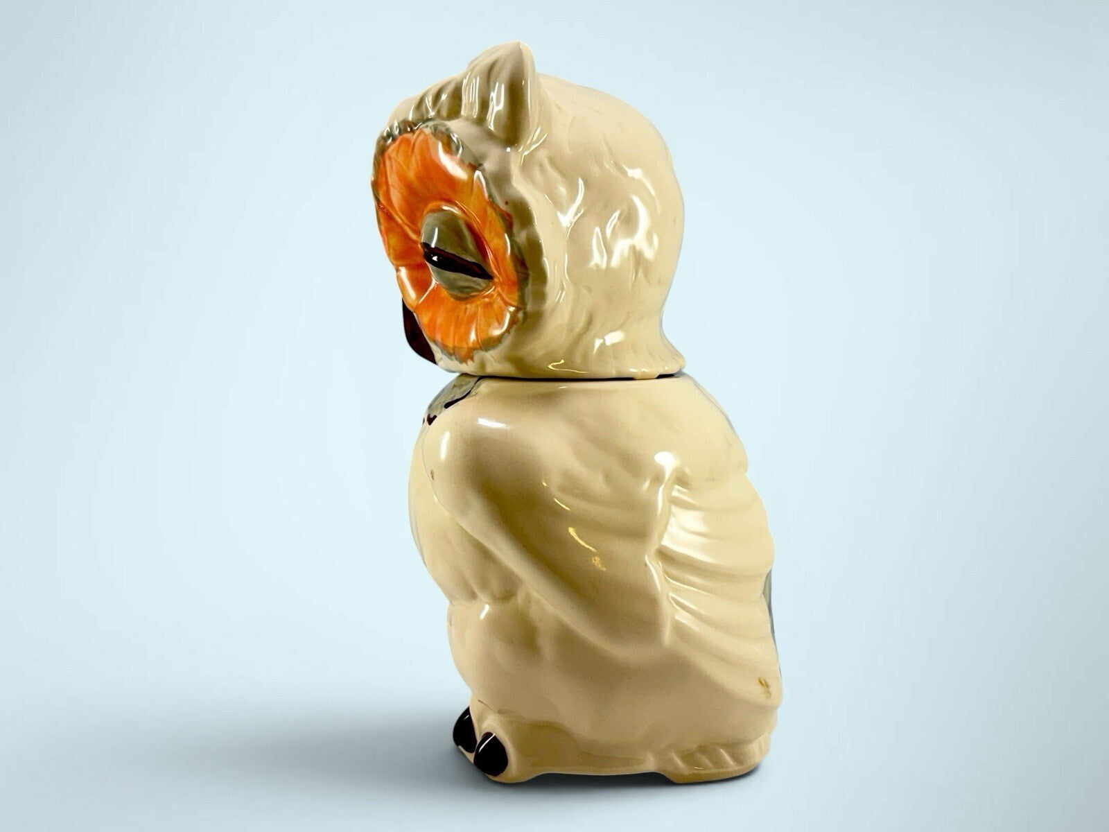 Vintage 1940s Winking Owl Cookie Jar By Shawnee Pottery