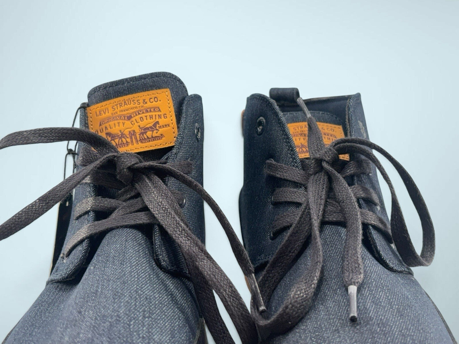 Levi's Atwater 2 Men’s Denim Hi-Top Sneakers - Size 13 Navy