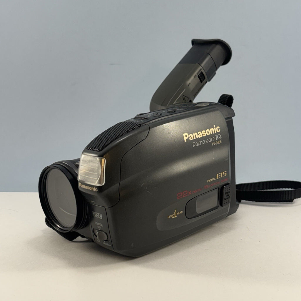 Panasonic Palmcorder IQ PV-D406 VHS-C Camcorder - No Battery Included