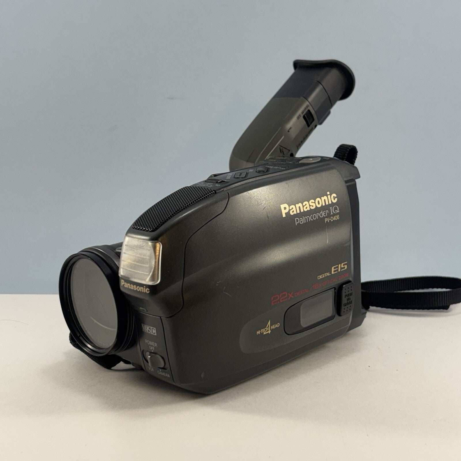 Panasonic Palmcorder IQ PV-D406 VHS-C Camcorder - No Battery Included