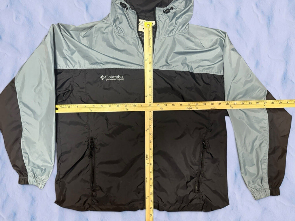 Vintage Columbia Women’s Windbreaker Size M Blue/Black
