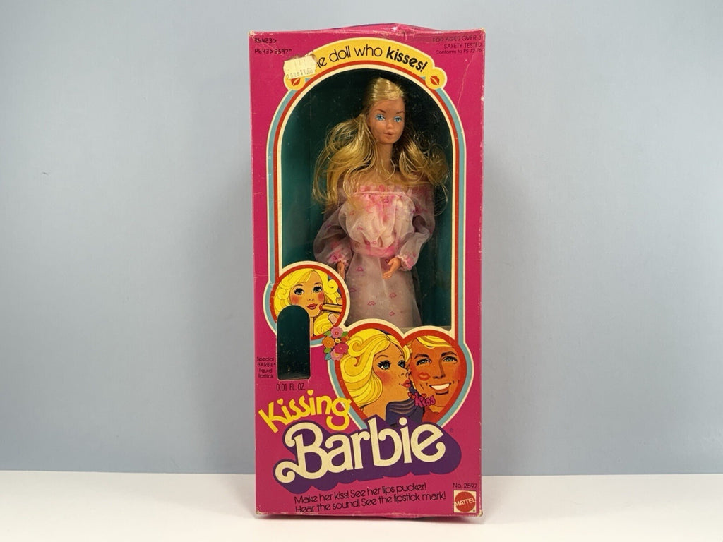 Vintage 1978 Kissing Barbie Doll Mattel #2597