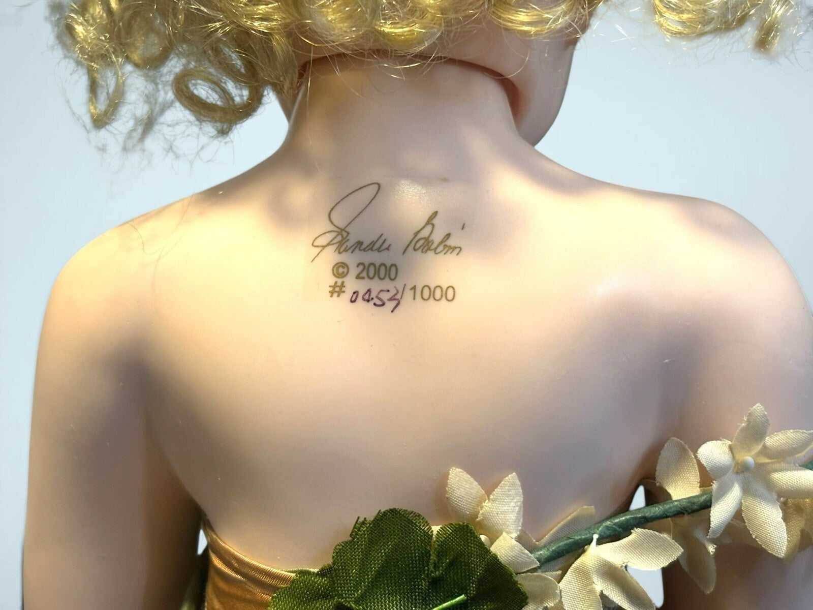 Vintage Sandra Babin ‘Cherub’ MasterPiece Gallery Doll LE 453/1000 w/ COA