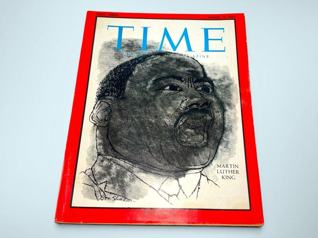 Time Magazine: March 19 1965 - Martin Luther King Jr Vol 85 No 12