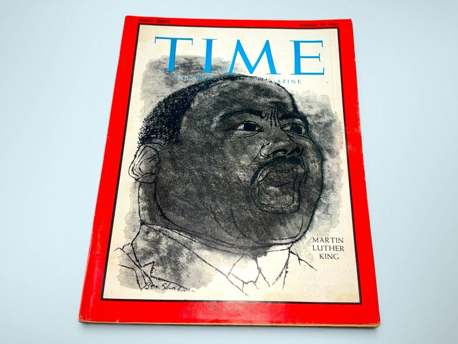 Time Magazine: March 19 1965 - Martin Luther King Jr Vol 85 No 12