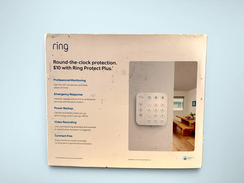 2nd Gen Ring Alarm Home Security Kit 8-Piece - Open Box