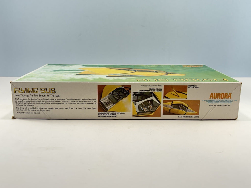 AURORA 1975 ‘Flying Sub’ Model Kit Voyage to the Bottom of the Sea #254