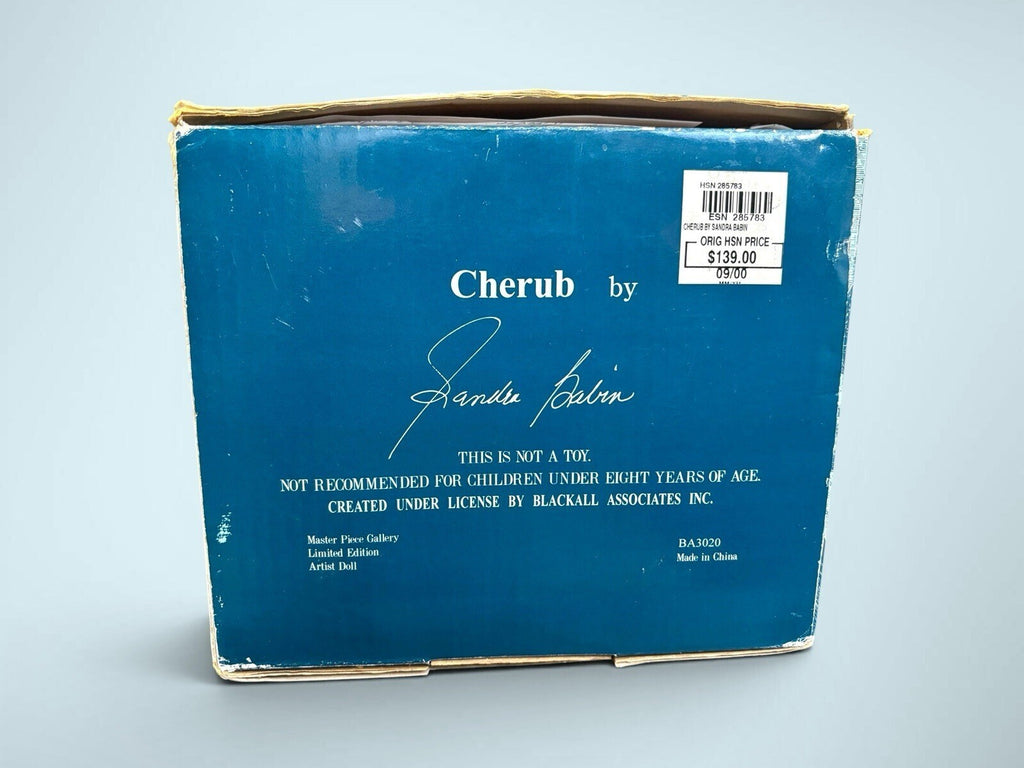 Vintage Sandra Babin ‘Cherub’ MasterPiece Gallery Doll LE 453/1000 w/ COA