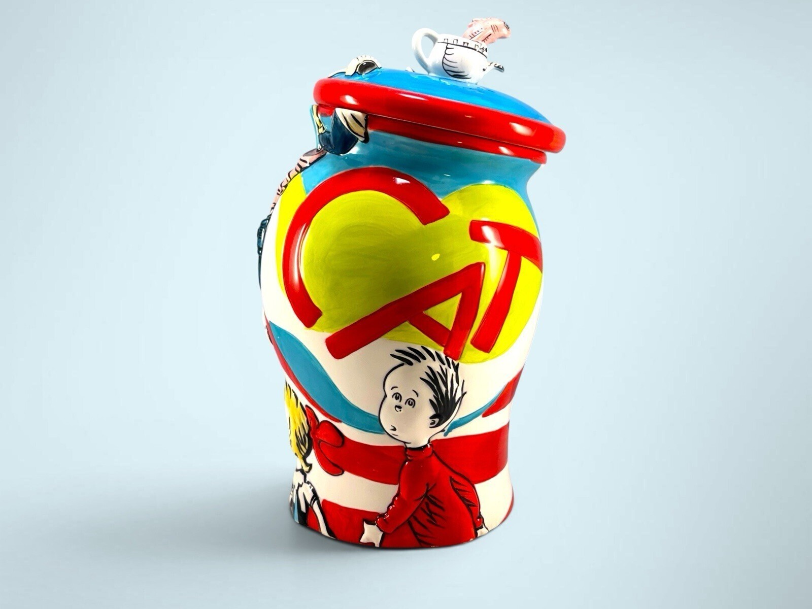 Dr. Seuss' The Cat in the Hat Official Movie Cookie Jar 2003