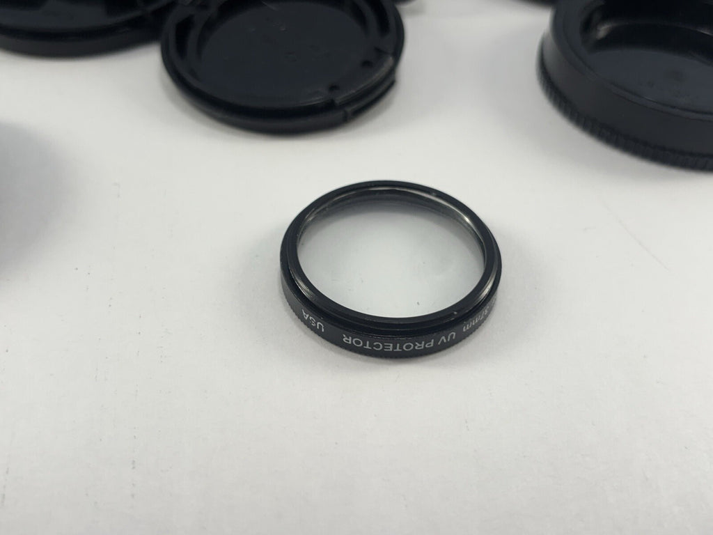 Lot Of 25 Assorted Camera Lens & Body Caps