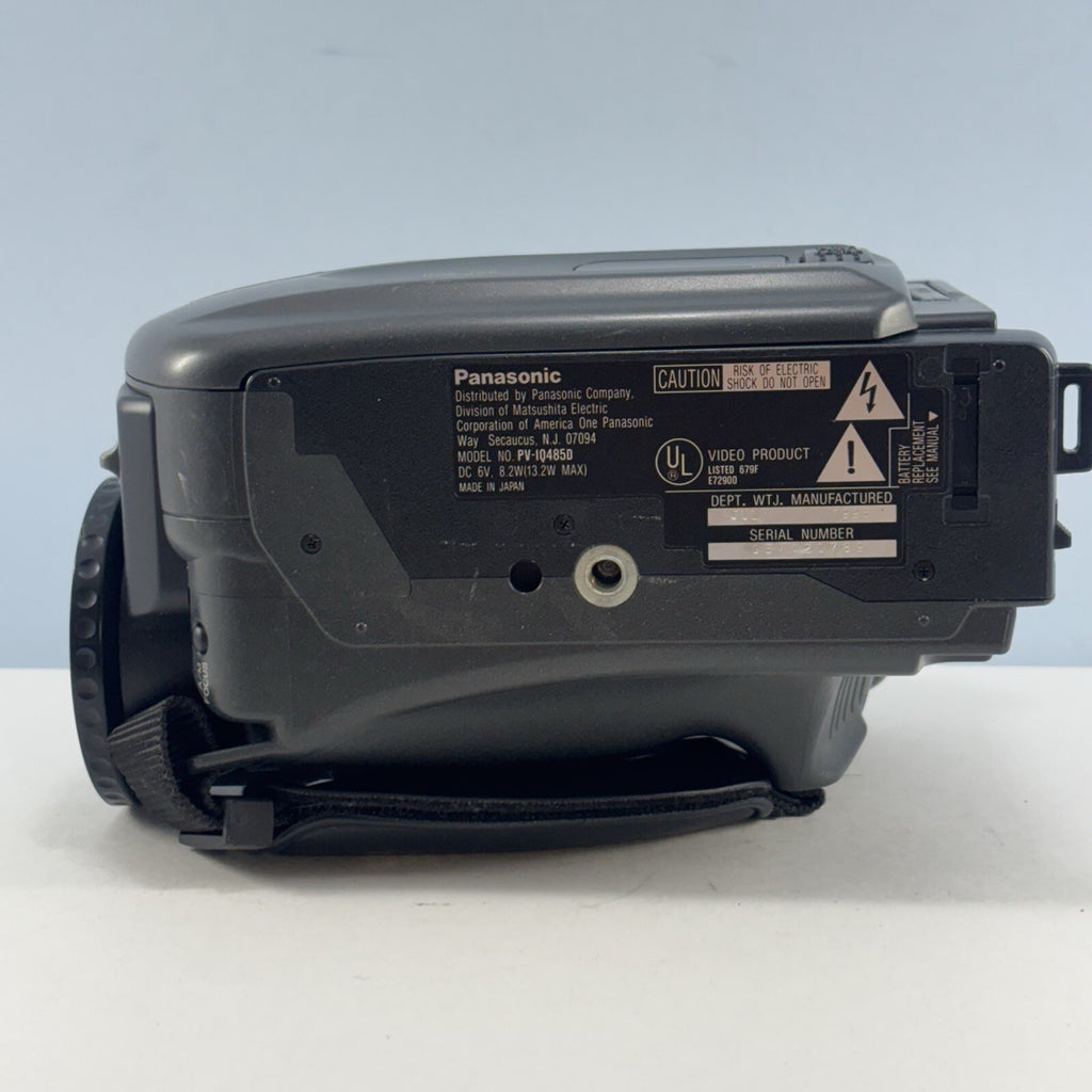 Panasonic Palmcorder IQ PV-IQ485 VHS-C Camcorder - No Battery Included