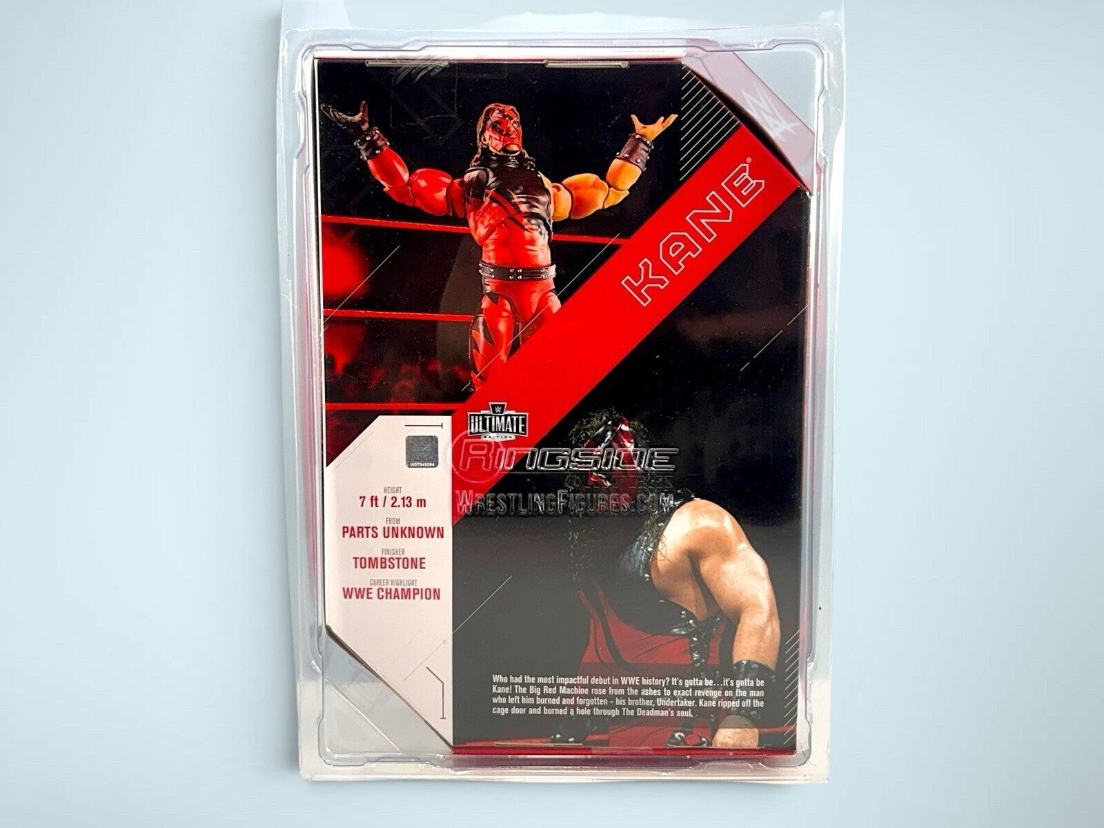 Kane WWE Wrestling Ultimate Edition SIGNED Action Figure