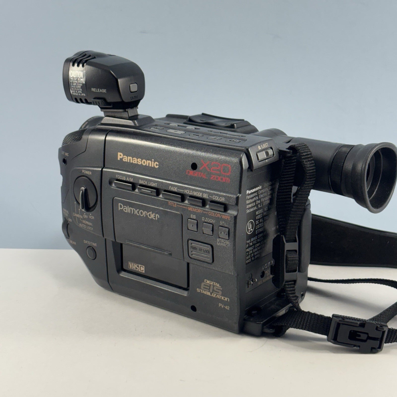 Panasonic Palmcorder PV-42 VHS-C Camcorder - No Battery Included