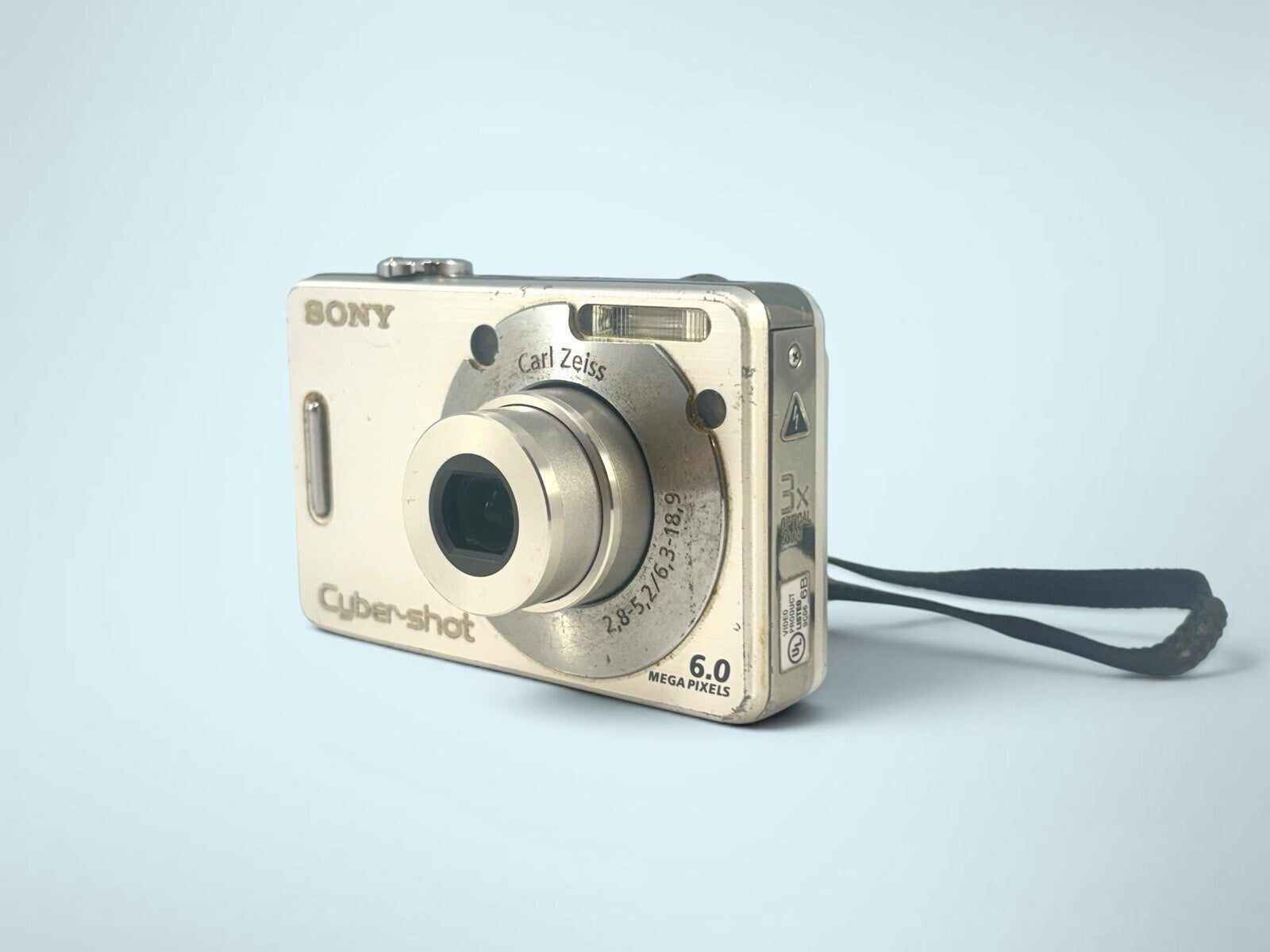 Sony Cyber-Shot DSC-W50 w/ Battery + Memory Stick